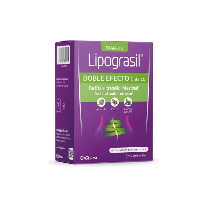 Lipograsil Classic Double Effect Natural Origin Ingredients 50