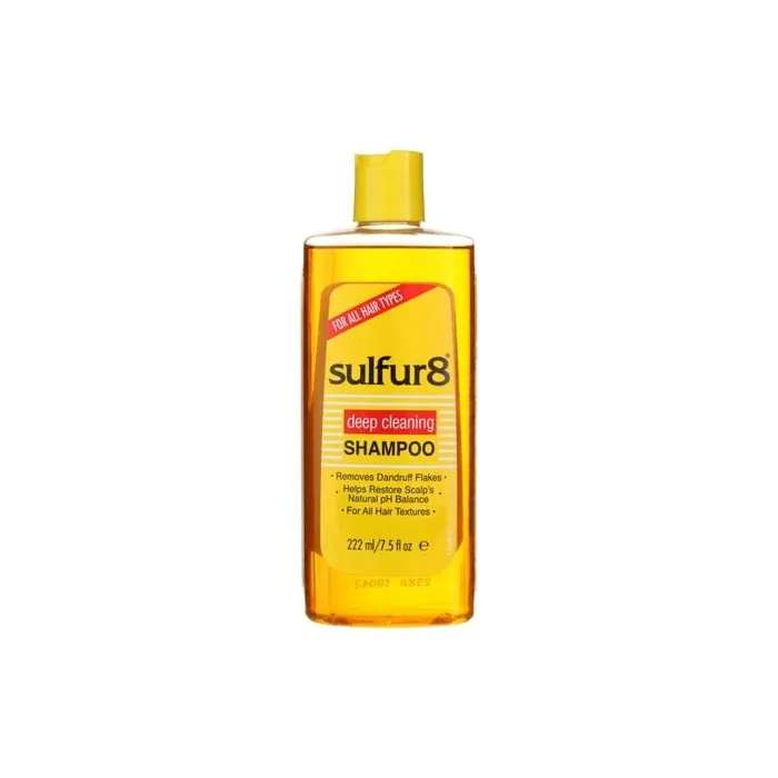 Sulfur 8 Deep Cleaning Shampoo for Dandruff 7.5 Ounce