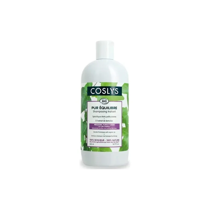 Coslys Anti-Dandruff Shampoo with Organic Ivy Extract 500ml