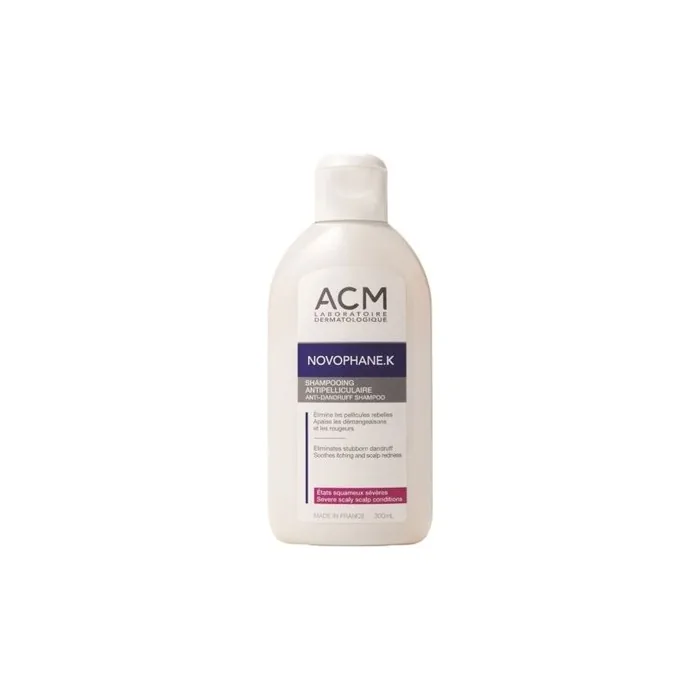 Acm Novophane K Shampoo for Severe Dandruff and Scaly Scalp