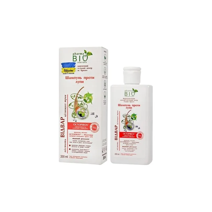 Energy Of Vitamins Bio Pharma Laboratory Bio Antidandruff Shampoo With Burdock Extract 200ml