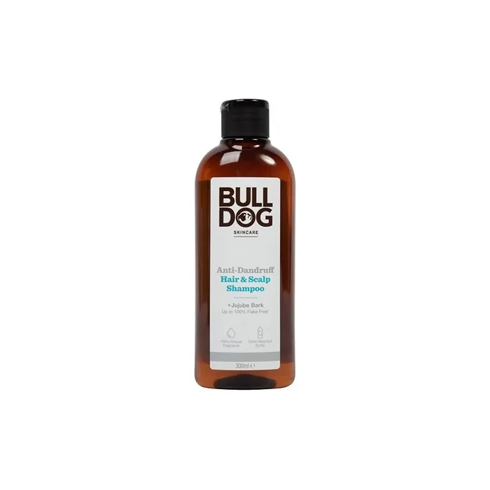 Bulldog Antidandruff Hair & Scalp Shampoo With Jujube Bark 300 Ml