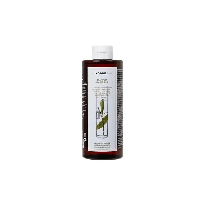 Korres Laurel & Echinacea Anti-Dandruff Shampoo For Dry Scalp 400ml