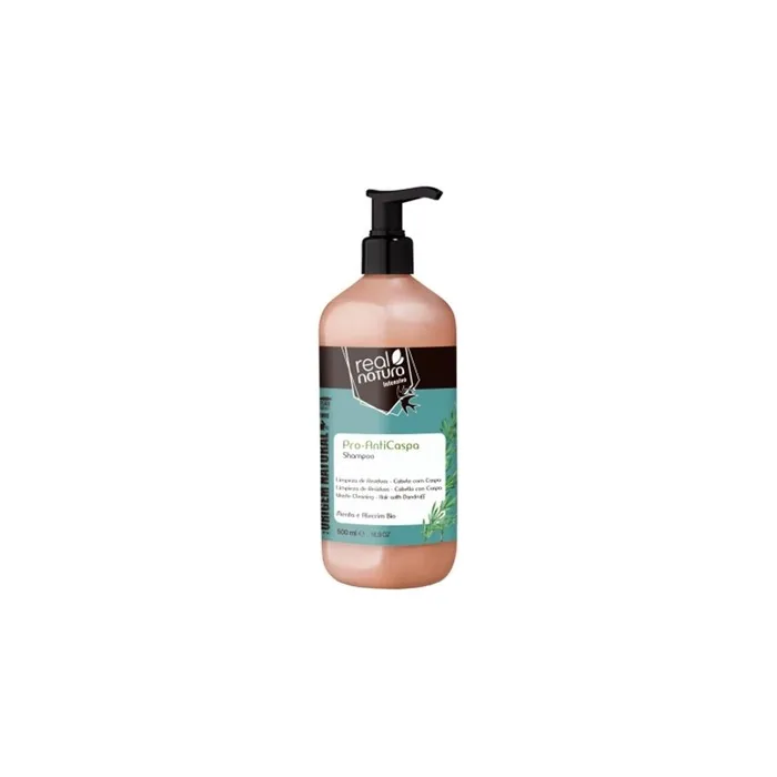 Real Natura Shampoo Without Salt Antidandruff 500ml