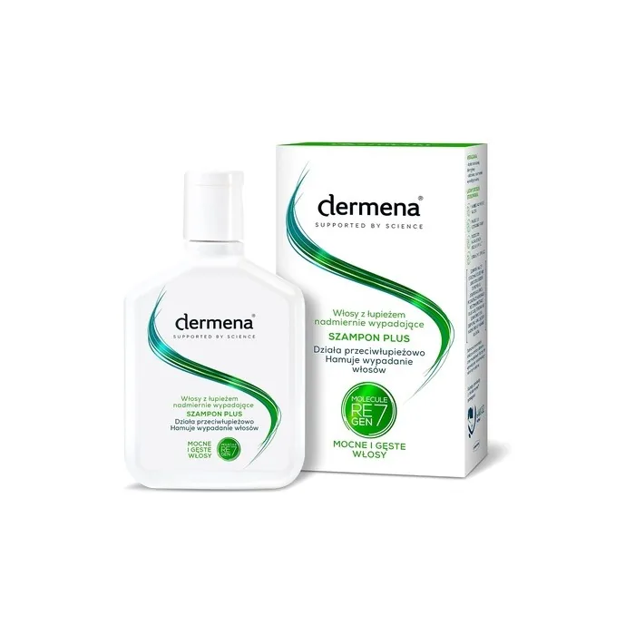 Dermena Plus Anti-Dandruff Shampoo for Falling Hair 200ml