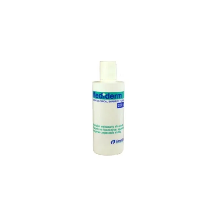 Mediderm Shampoo 200g - Reduces Itching and Scalp Psoriasis
