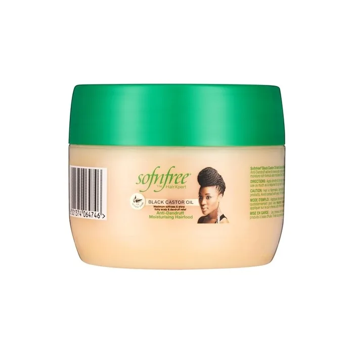 Sofn'free Black Castor Antidandruff Hair Food 250ml
