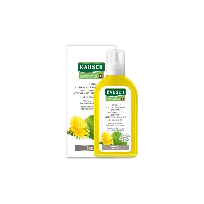 Rausch Huflattich Anti-Dandruff Lotion Reducing Redness and Itching for Scalp Problems - Vegan 200ml