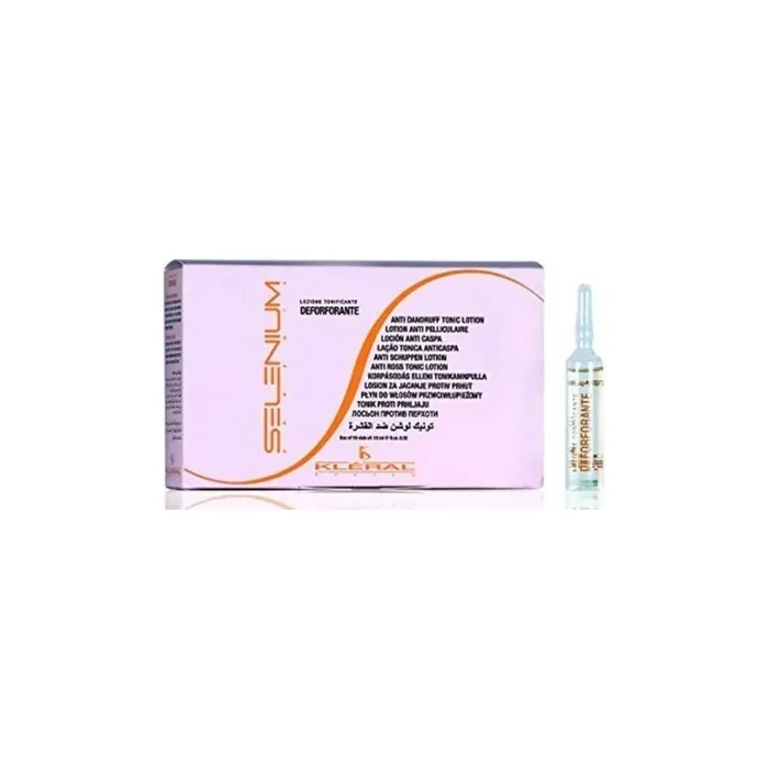 Kleral Anti-Dandruff Lotion Selenium 10 X 10 Milliliters