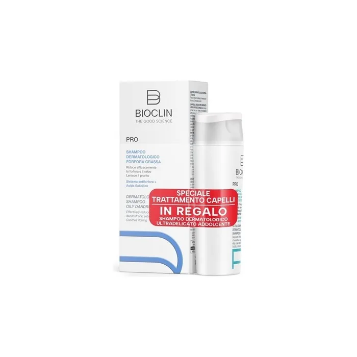 BioClin PRO Speciale Dermatological Shampoo for Oily Dandruff and Ultra-Delicate Shampoo