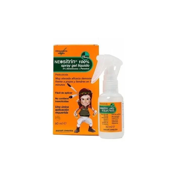 Neositrin Anti-Lice Spray Gel 60ml