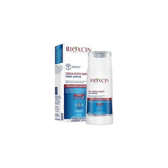 Bioxcin Anti-Dandruff Intensive Thermal Shampoo for Severe Dandruff