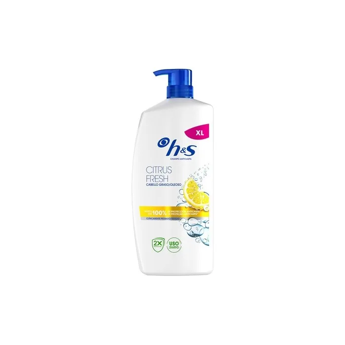 H&S Citrus Antidandruff Shampoo 800 Ml Bottle