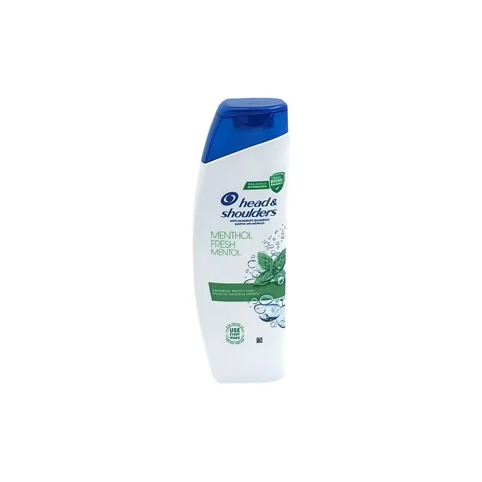 Head & Shoulders Menthol Fresh Anti-Dandruff Shampoo 330ml - Pack of 3