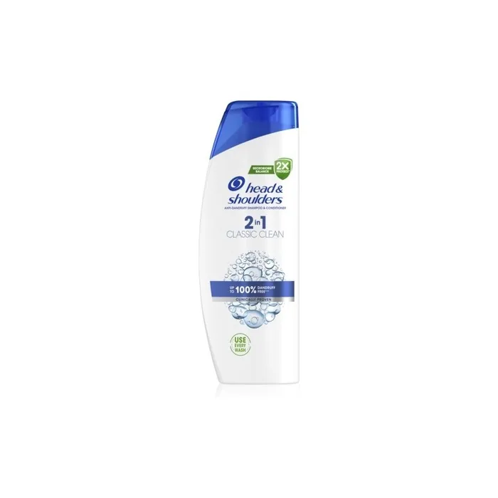 Head & Shoulders Classic Clean 2in1 Shampoo Antidandruff 2 In 1 400 Ml