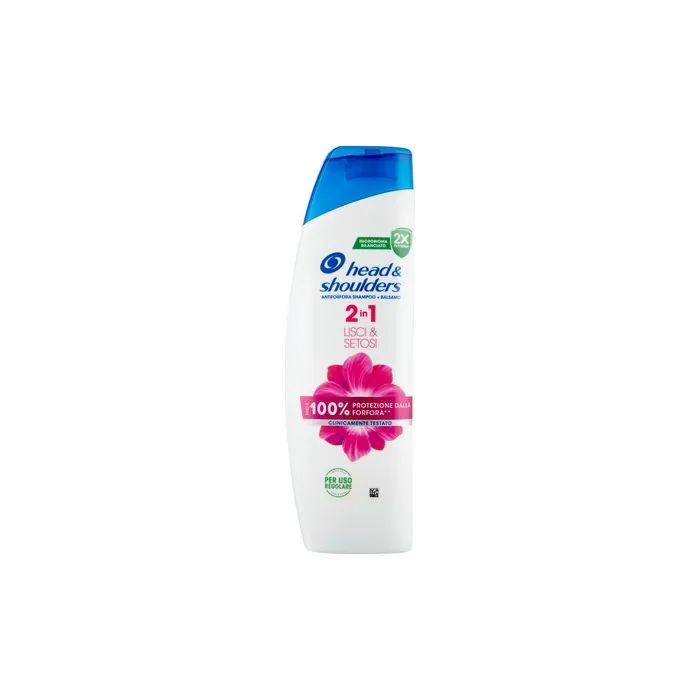 Head & Shoulders Antidandruff Shampoo Conditioner 2in1 Smooth & Silky 250 Ml