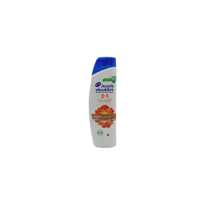 Head & Shoulders Anti Hair Loss Shampoo And Conditioner 2in1 For Women 250ml Clinically Tested Up To 100 Protection Against Dandruff For All Skin And Hair Types Daily Use