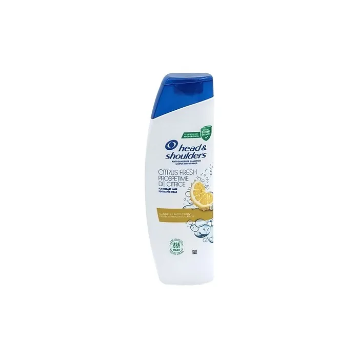 Head & Shoulders Citrus Fresh Anti-Dandruff Shampoo 330ml - Pack of 3