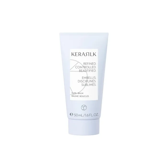 Kerasilk Curl Balm Curly Hair Vegan Formula Anti-frizz Anti-humidity 75ml