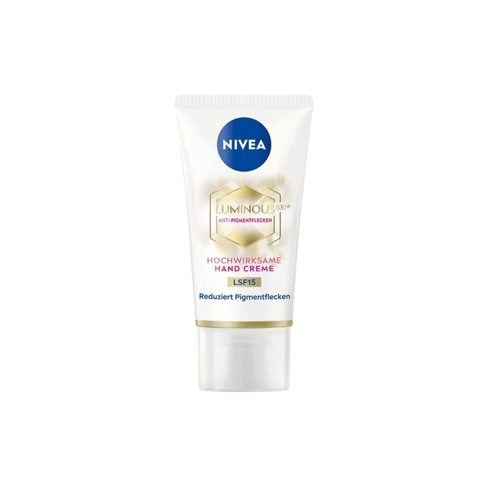 Nivea Luminous 630 Hand Cream with SPF15 50ml