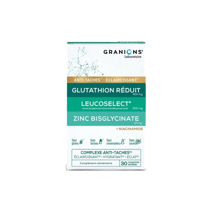 Granions Anti-Dark Spot Facial Complex with Glutathione, Vitamin C, and Zinc