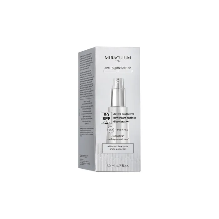 Miraculum Antipigmentation Active Cream Against Discoloration Spf 50 50 Ml