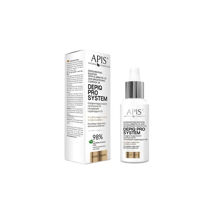 Apis Depiq Pro System Depigmenting Booster For Face 30ml