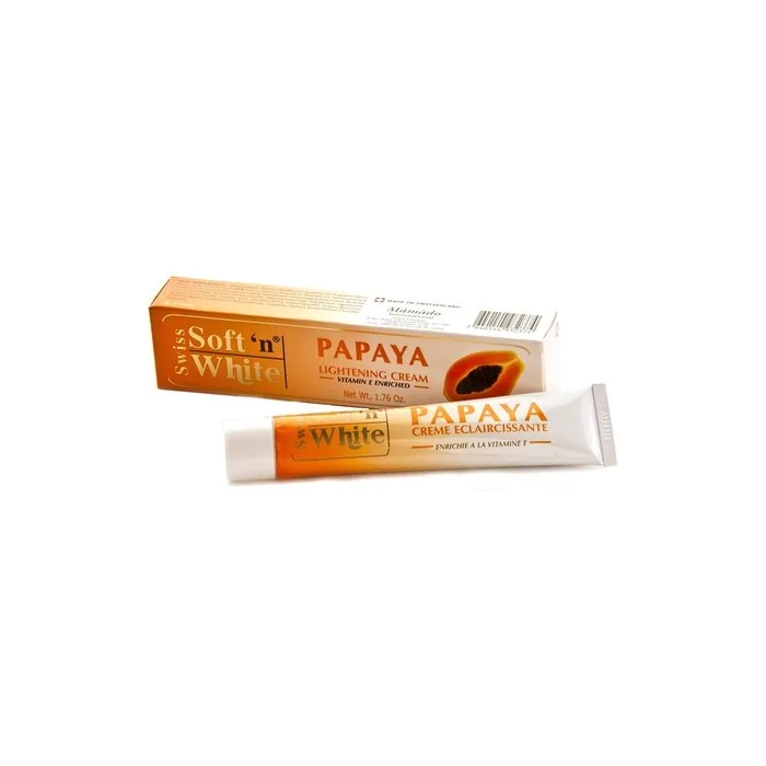 Mamado Papaya Lightening Cream Enriched with Vitamin E 1.76oz
