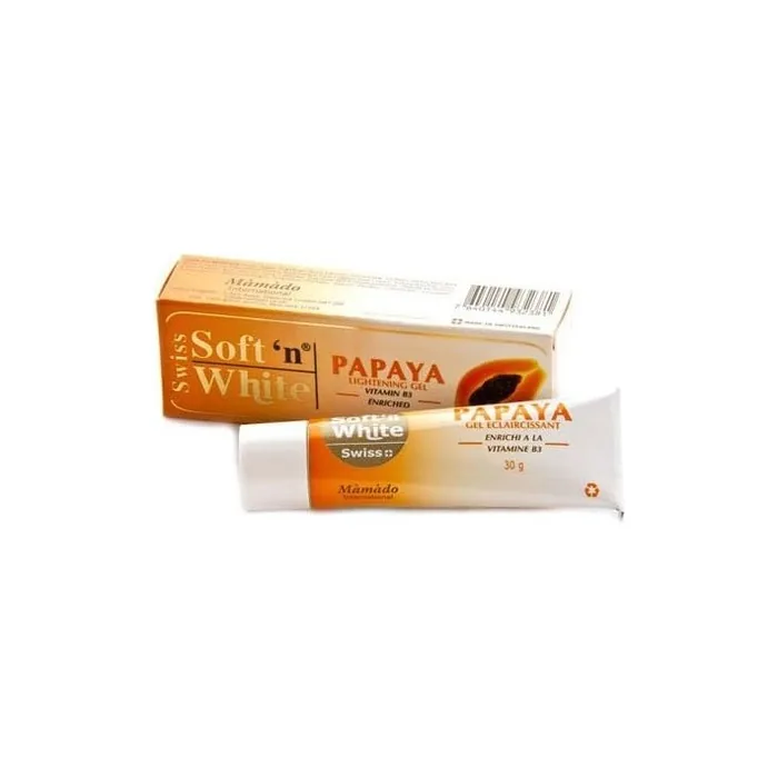 Soft'N White Papaya Lightening Gel 1oz