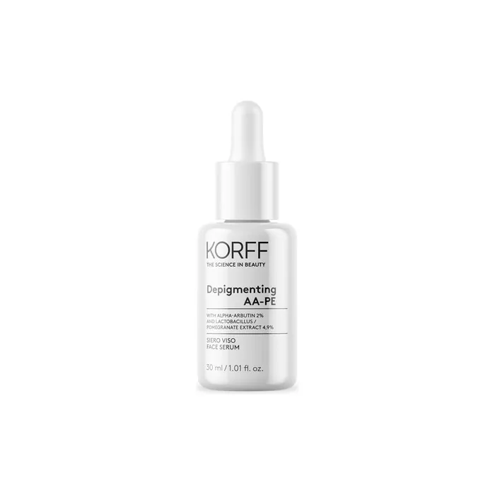 Korff Depigmenting AA-PE Face Serum for Hyperpigmentation Correction 30ml