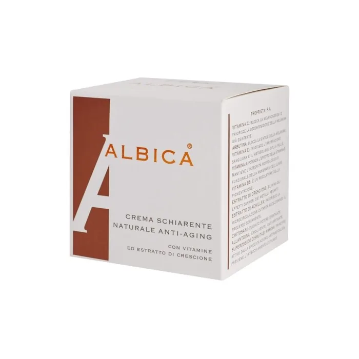 ALBICA Lightening and Anti-Spot Cream with Vitamin C, Arbutin, Vitamin E, Vitamin A, Vitamin B5, Watercress, Yarrow, Superoxide Dismutase (SOD) 30ml