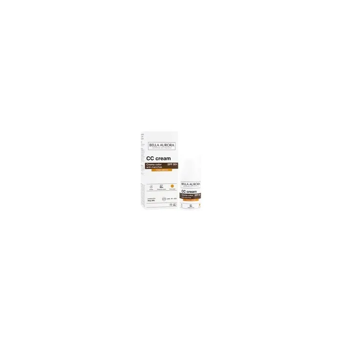 Bella Aurora Cc Antispot Cream Spf50 Medium Tone 30ml