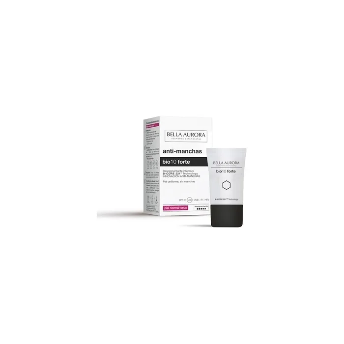 Bella Aurora Bio 10 Forte Anti-Stain Facial Cream for Normal/Dry Skin SPF 20 20ml