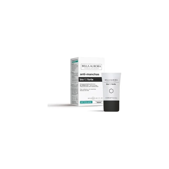 Bella Aurora Bio Antistain Facial Cream 10 Forte for Oily Skin SPF 20 20ml