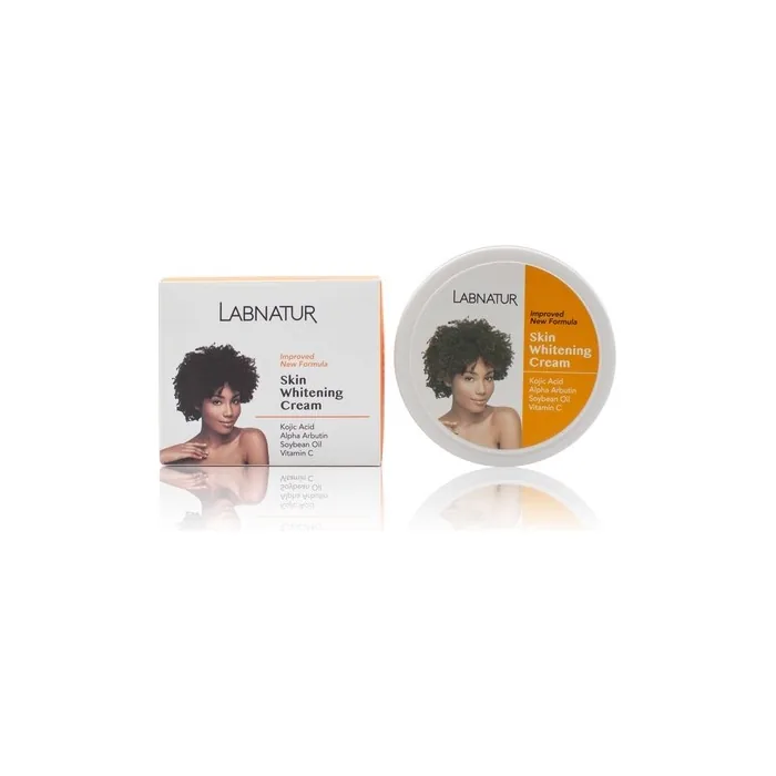 Labnatur Whitening Cream for Body and Face 250ml - Moisturizing with Almond Scent