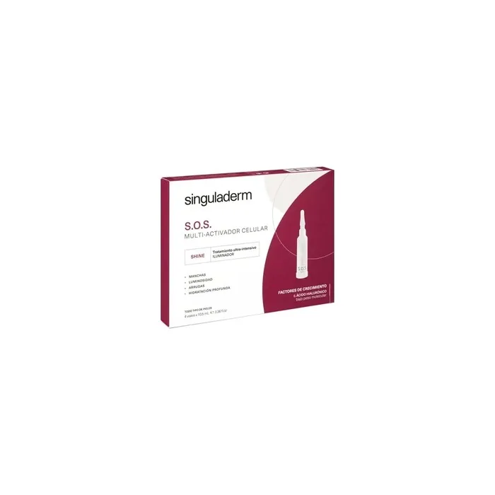 Singuladerm Singuladerm Sos Multiactivating Cellular Brightening Treatment 4x105ml