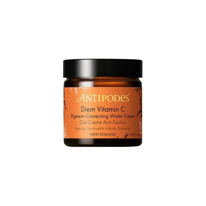 Antipodes Hydrating Cream For Correction Of Uneven Skin Tone Diem Vitamin Pigmentcorrecting Water Cream 60 Ml