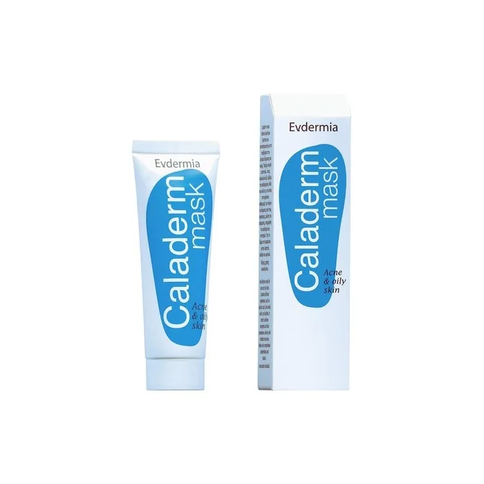 Caladerm Mask for Oily Skin Prone to Acne Smoothing and Regenerating Action Ideal for Blackheads and Blemishes