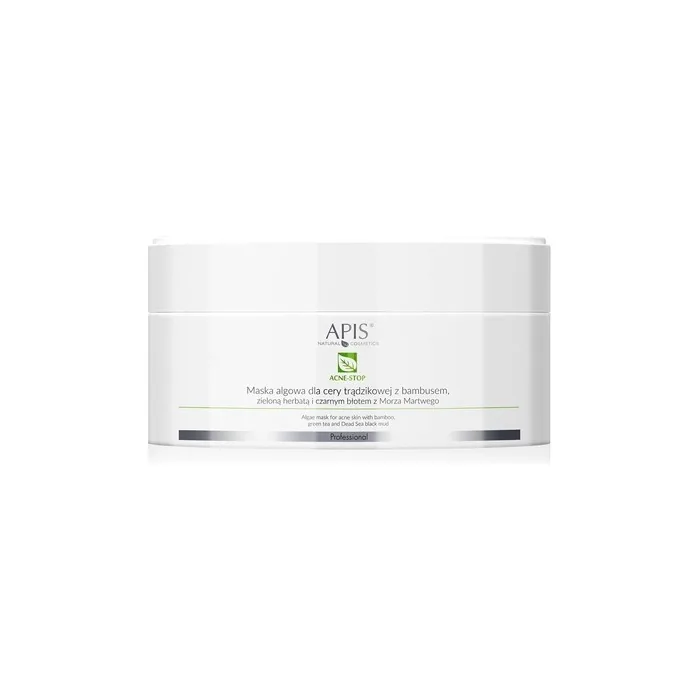 Apis Acne-Stop Algae Mask For Acne-Prone Skin With Bamboo And Green Tea 100g