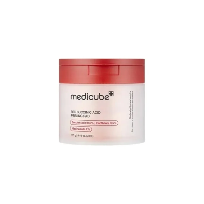 Medicube Medicube Red Succinic Acid Facial Toning Pads 70 Pieces