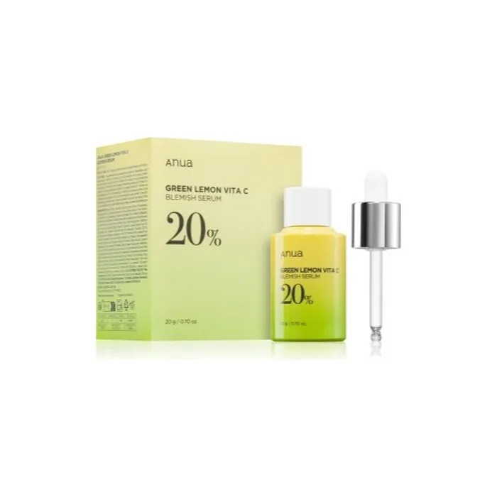 Anua Green Lemon Vita C Blemish Serum Mask - 25 Ml