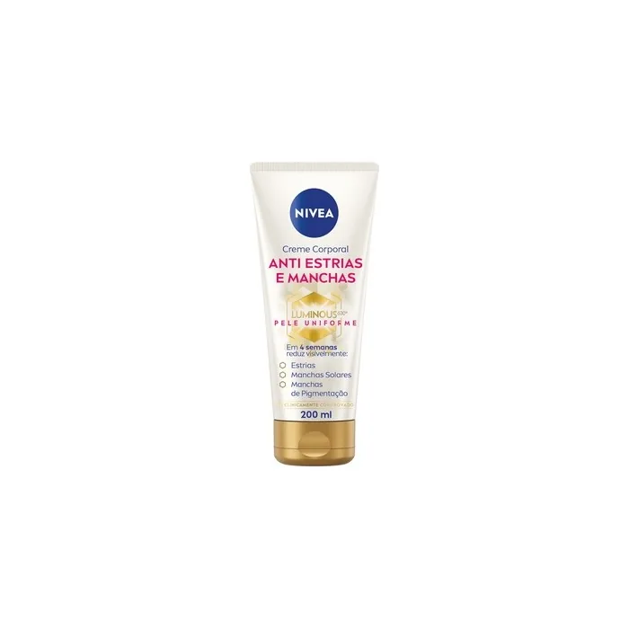 Nivea Luminous 630 Body Cream Antistretch Marks And Spots 200ml