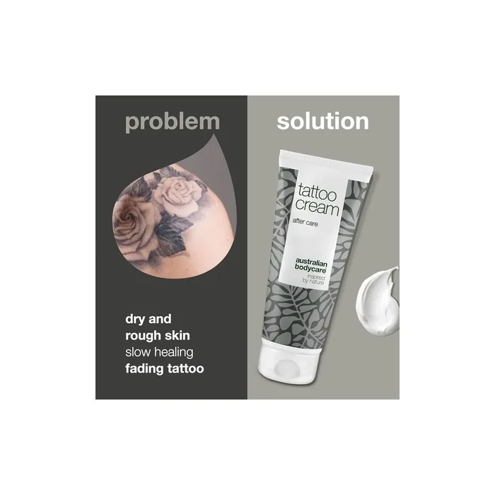 Tattoo Cream Soothes Irritation and Prevents Fading with Panthenol and Bisabolol