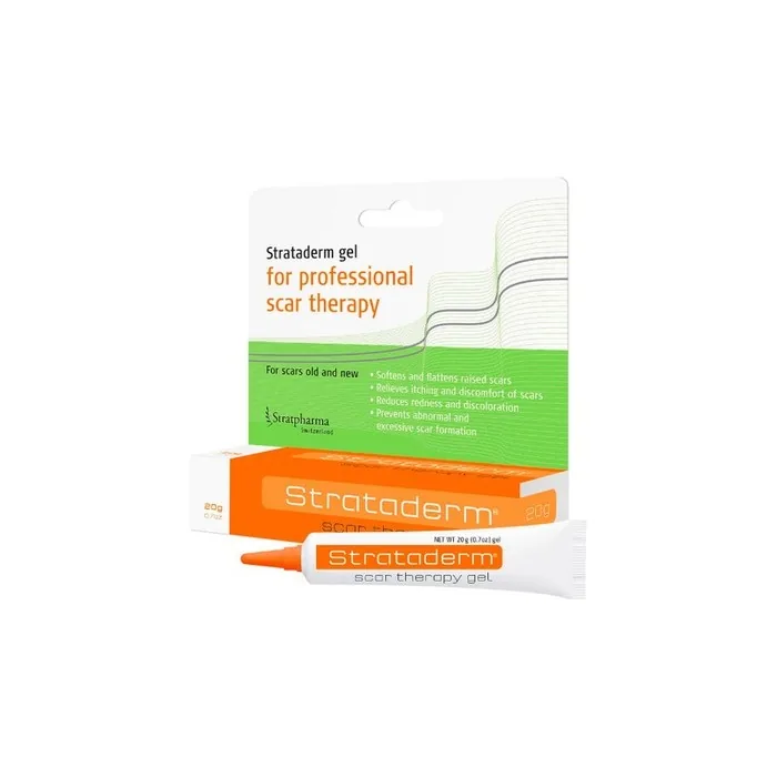 Strataderm Scar Therapy Gel 20g Fast Drying Nonsticky Transparent Formula