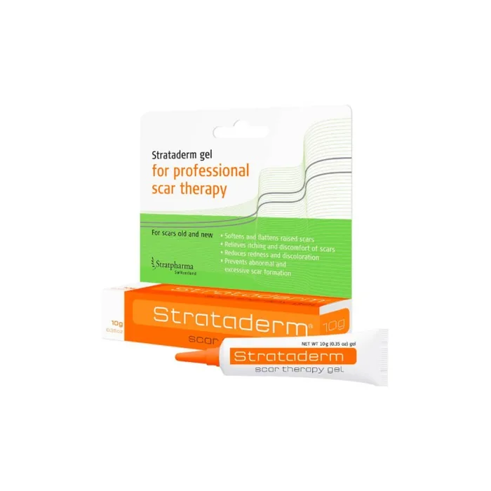 Strataderm Scar Therapy Gel 10g Fast Drying Non Sticky Transparent Formula