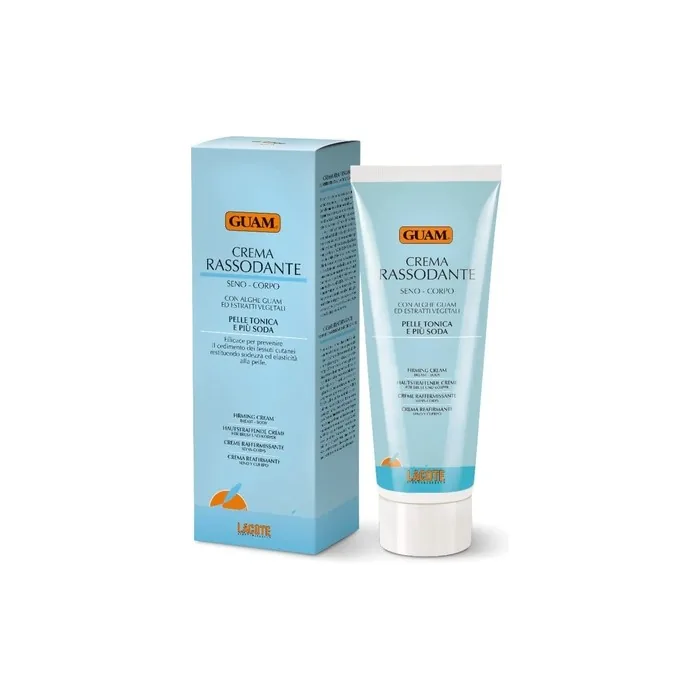 Guam Firming Breast Body Cream Elasticizing Cream for Toned and Firm Skin Cream with Guam Seaweed Made in Italy 250ml