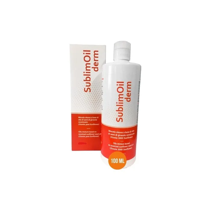 INNOVARES SublimOil Derm Ozonized Oil for Stretch Marks - Professional and Relaxing Massage Oil - Dry Skin and Scars - 100ml Bottle
