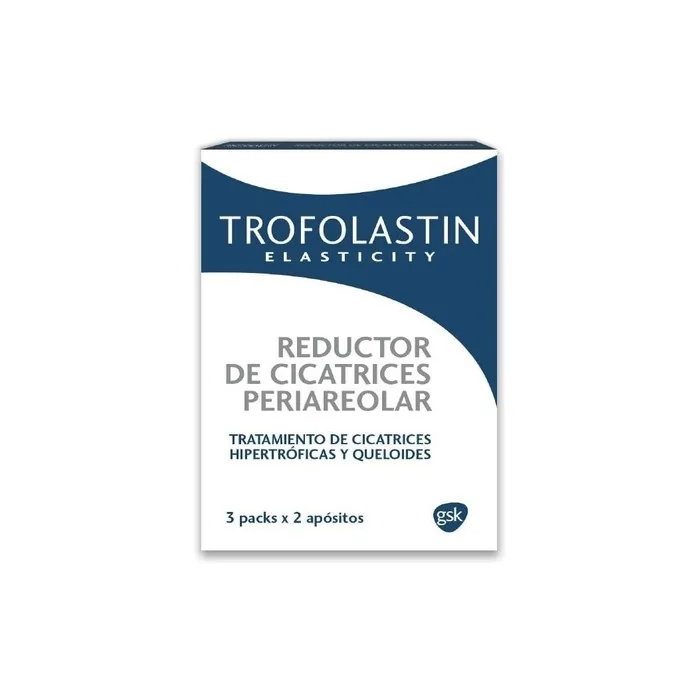 Trofolastin Reduc Cicatriz Periareolar Periareolar Patches - 3 Packs X 2