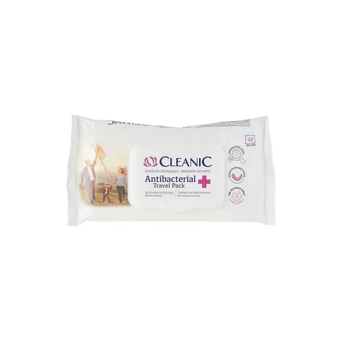 Cleanic Antibacterial Wipes