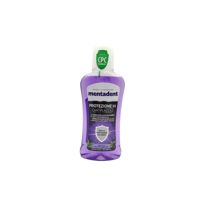 Antiplaque 400ml Mouthwash with Protective Cover